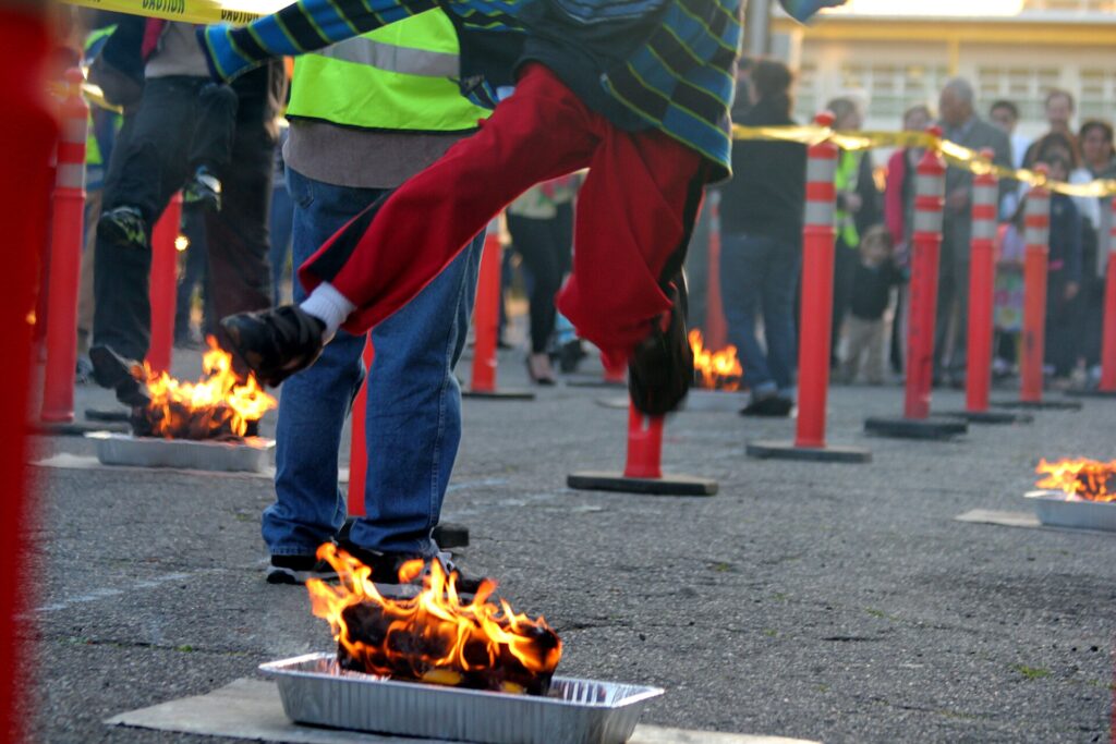 Chaharshanbe Suri in Berkeley, California.