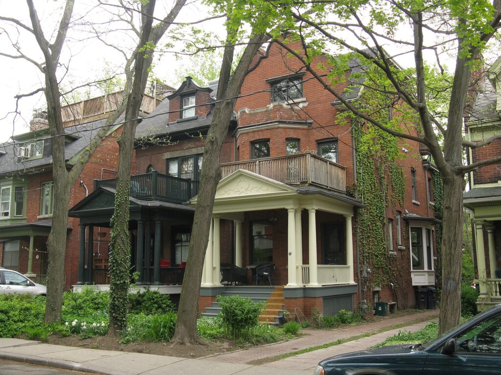 Jane Jacobs' home in Toronto.