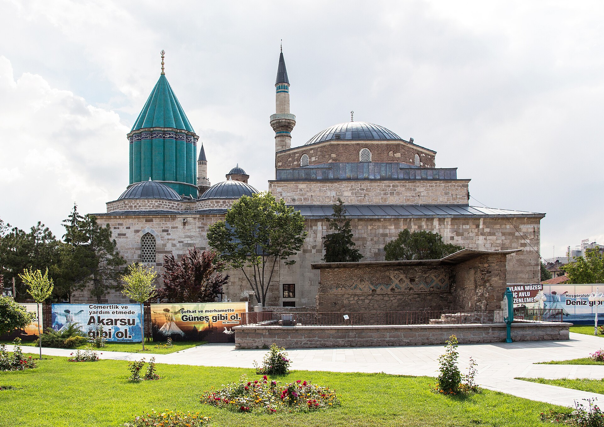 The Mevlana Museum in Konya.