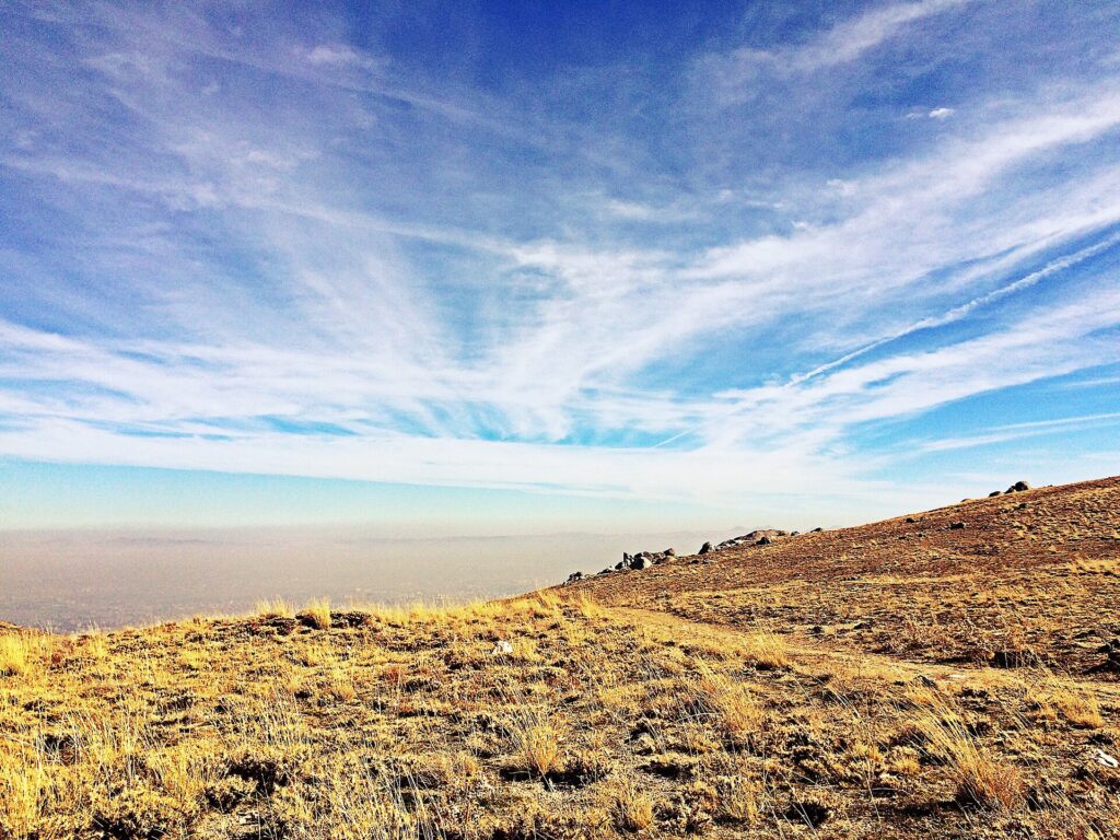 Mount Alvand above Hamedan.