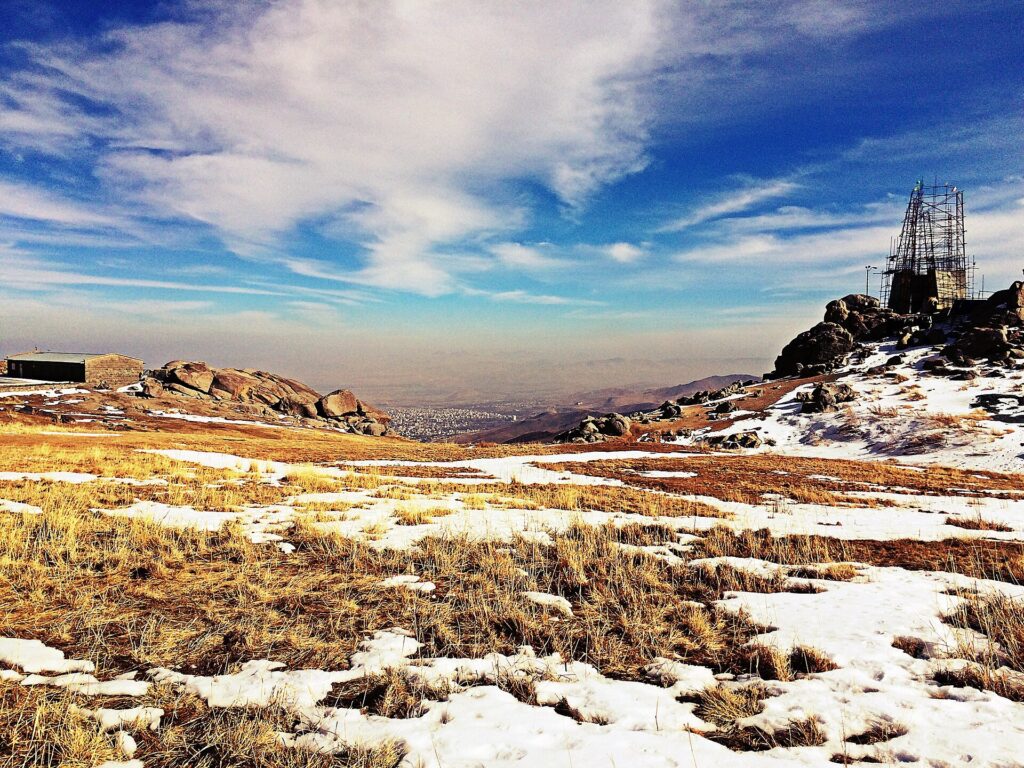 The slopes of Alvand.