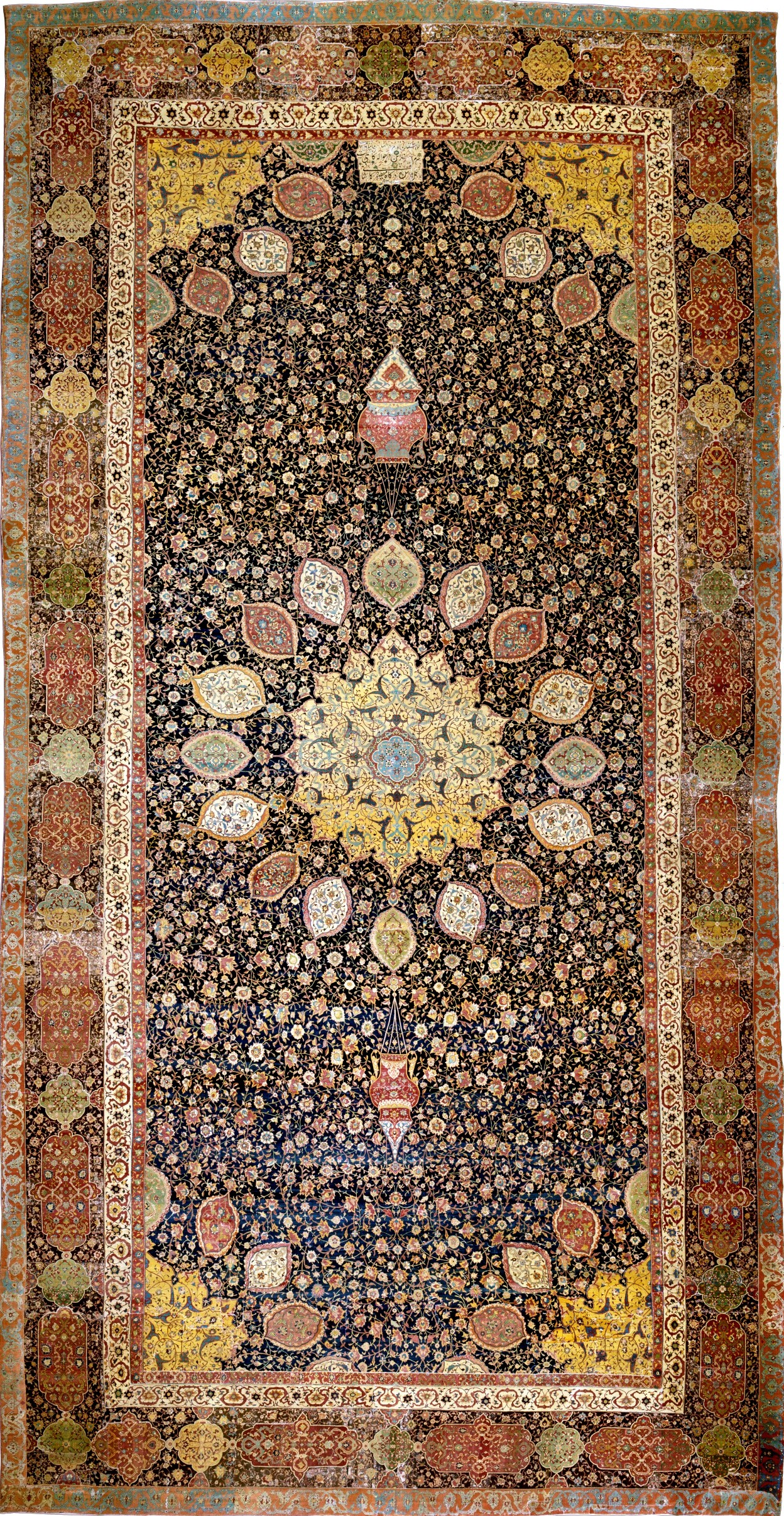 The Ardabil Carpet.