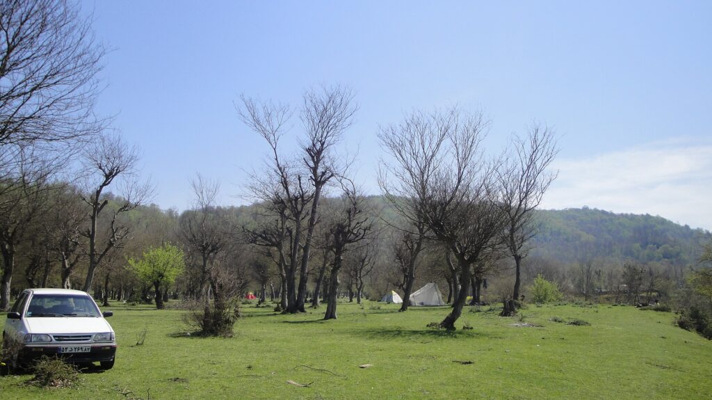 Sizdah Bedar in the forest of Baliran.