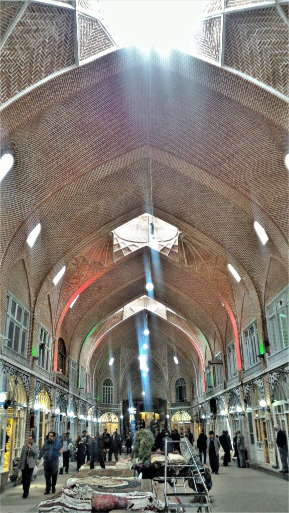 The Mozaffariyeh Arcade.