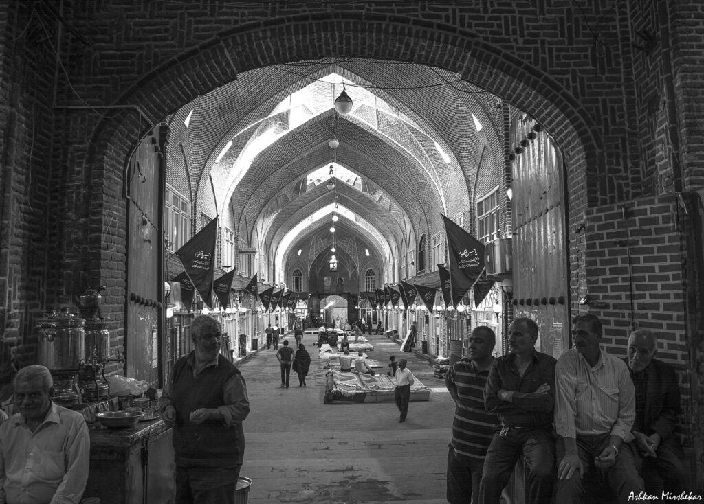 The carpet bazaar.