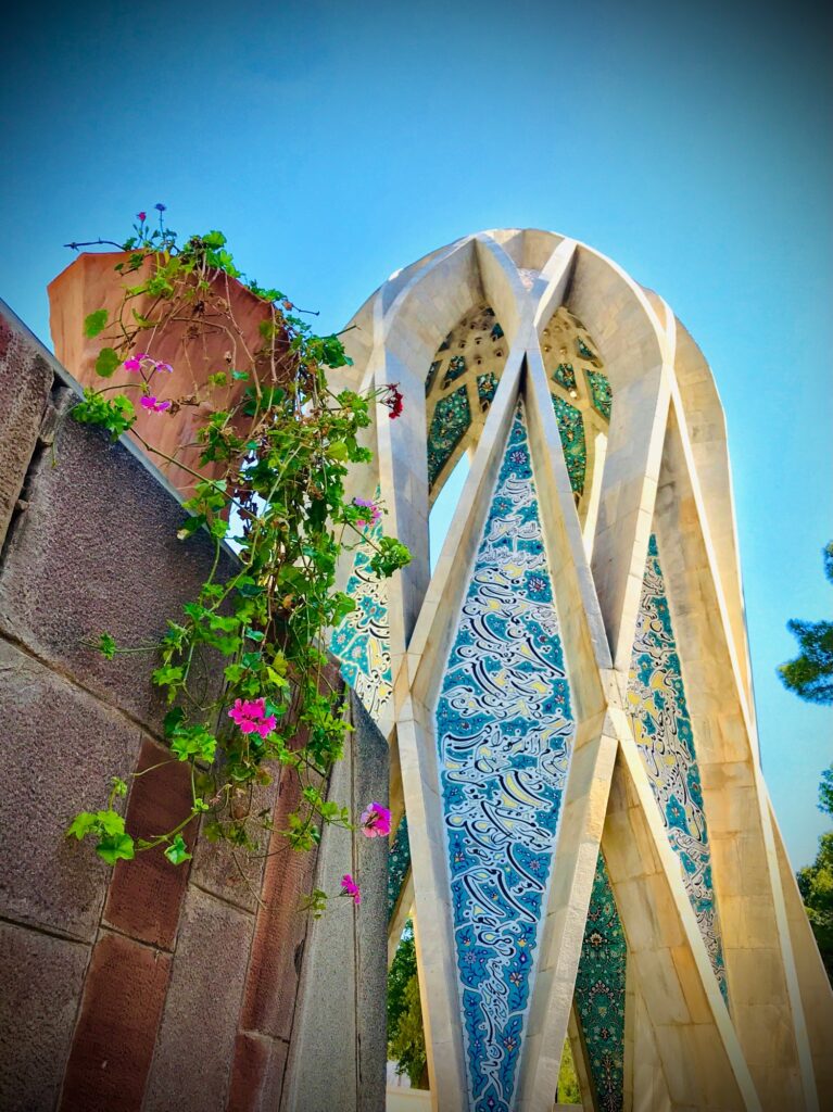 The tomb of Omar Khayyam.