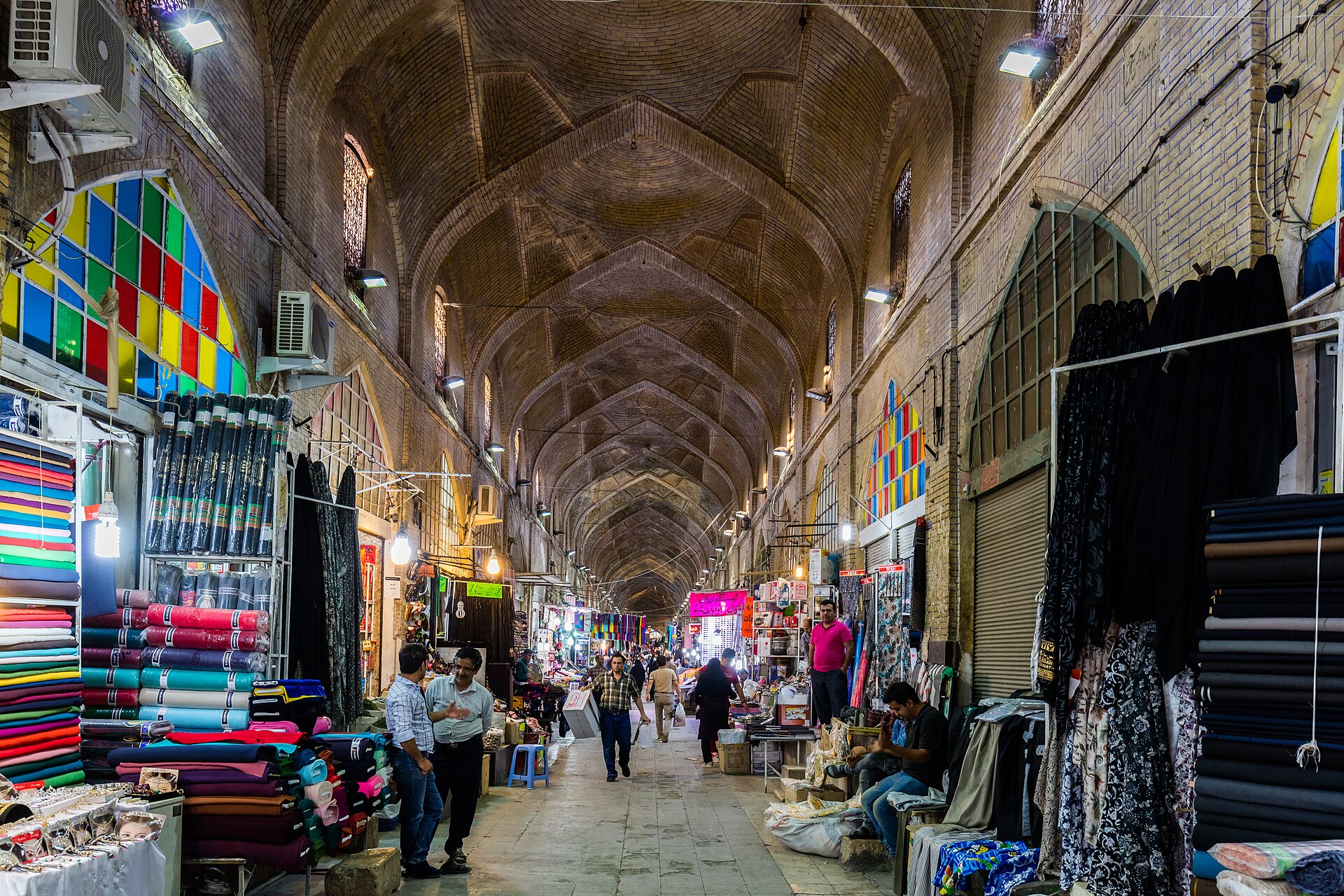 Inside the Vakil Bazaar.