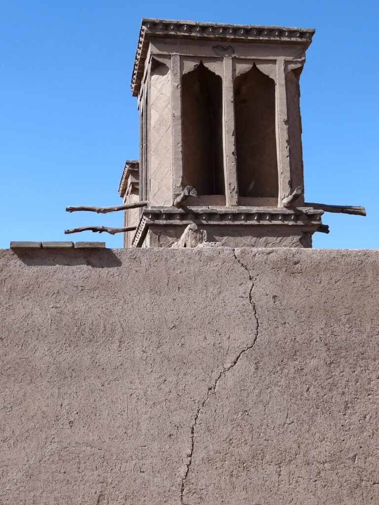 A windcatcher in the old city.